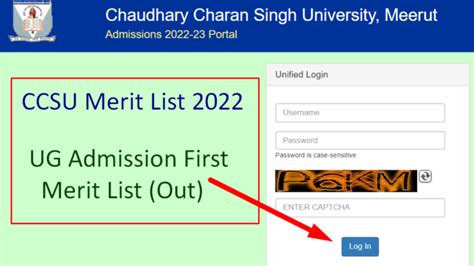 ccsuweb|ccsuweb merit list of 2022.